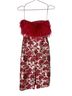Tuckernuck 100% Polyester Floral Red Cocktail Dress Size XS - photo 2
