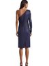 Ralph Lauren Solid Blue Cocktail Dress Size 12 - photo 2