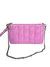 Coach 100% Leather Pink Silver Clutch One size - photo 2