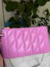 Coach 100% Leather Pink Silver Clutch One size - photo 9