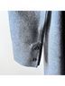 Carven Solid Gray Coat Size S - photo 6