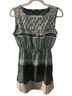 True Rock 100% Polyester Floral Green White Casual Dress Size S - photo 1
