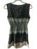 True Rock 100% Polyester Floral Green White Casual Dress Size S - photo 2