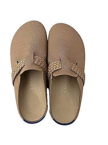 ROTHY'S Camel Woven Loafers Mule/Clog (view 1)