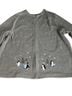 Croft & Barrow 100% Polyester Print Gray Fleece Size 2X - photo 1