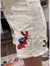 SURF 100% Cotton White Denim Shorts Size 2 - photo 3