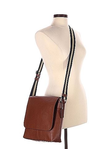 Coach Leather Messenger (view 1)