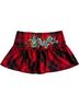 Ed Hardy Plaid Red Casual Skirt Size M - photo 2