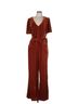 Unique Vintage Solid Orange Jumpsuit Size XL - photo 1