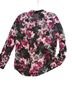 Kut from the Kloth Floral Multi Color Long Sleeve Button-Down Shirt Size S - photo 2