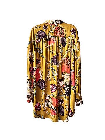 Free People Silky Nights Long Sleeve Button-Down Shirt (view 2)