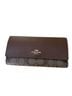 Coach Solid Brown Leather Wallet One size - photo 1