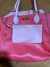 Michael Kors 100% Leather Pink Red Leather Tote One size - photo 4