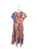 Oliphant Floral Multi Color Casual Dress Size S - photo 1