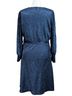 Chenault Floral Blue Cocktail Dress Size XL - photo 2