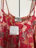 Bucketlist 100% Silk Floral Multi Color Romper Size L - photo 3