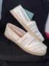 TOMS Ivory Flats Size 10 - photo 3