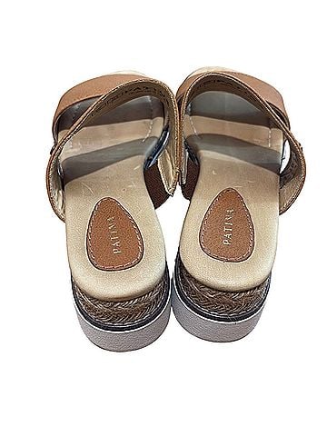 Portland Leather Goods Patina Daydream Wedge Sandals (view 2)