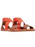 Sorel Brown Orange Sandals Size 8 1/2 - photo 1