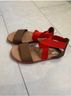 Sorel Brown Orange Sandals Size 8 1/2 - photo 6