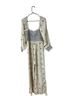 Free People 100% Cotton Floral Ivory Jumpsuit Size M - photo 2