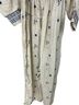 Free People 100% Cotton Floral Ivory Jumpsuit Size M - photo 5