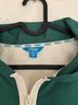 Prince Color Block Green White Windbreaker Size M - photo 3