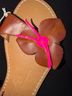 American Eagle Outfitters Brown Pink Sandals Size 10 - photo 3