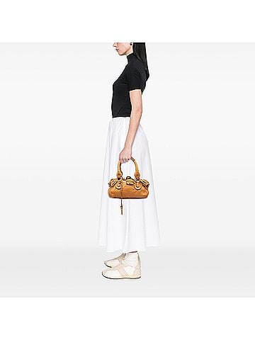 Chloé Mini Leather Paddington Handbag (view 2)