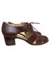 Flings Brown Heels Size 8 - photo 1