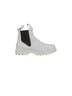 Ecco 100% Leather White Black Ankle Boots Size EU 41 - photo 1