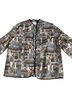 Alfred Dunner 100% Cotton Animal Print Multi Color Jacket Size 20 - photo 1