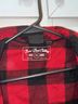 Born Plaid Red Black Button-Down Shirt Size XL - photo 3