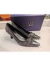 Stuart Weitzman Gray Black Heels Size 7 - photo 4