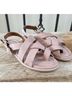 FRYE 100% Leather Pink Sandals Size 6 - photo 3