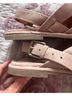 FRYE 100% Leather Pink Sandals Size 6 - photo 4