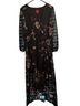Melrose Floral Black Active Dress Size 14 - photo 1