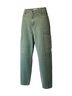 Zara 100% Cotton Green Cargo Pants Size 0 - photo 1