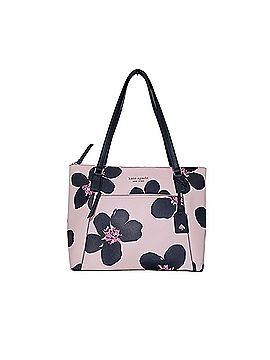 Kate Spade New York Cameron Grand Flora Pocket Leather Tote (view 1)