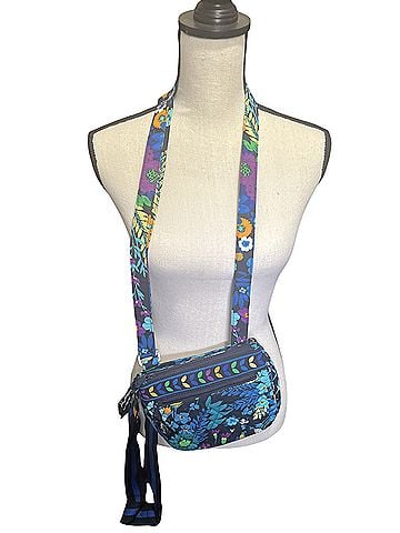 Vera Bradley Vera Bradly  Leather Crossbody Bag (view 1)