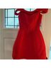Sherri Hill 100% Polyester Floral Red Cocktail Dress Size 2X - photo 9