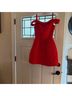 Sherri Hill 100% Polyester Floral Red Cocktail Dress Size 2X - photo 10