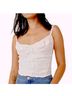 Free People Print White Pink Tank Top Size M - photo 4