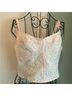 Free People Print White Pink Tank Top Size M - photo 10