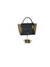 Coach 100% Leather Snake Print Blue Tan Leather Tote One size - photo 1