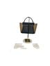 Coach 100% Leather Snake Print Blue Tan Leather Tote One size - photo 2