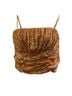 Free People Gold Tank Top Size L - photo 1