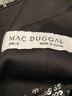 Mac Duggal 100% Polyester Black Silver Cocktail Dress Size 0 - photo 3