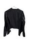 Stella & Jamie 61% Rayon 34% Polyester 5% Spandex 100% Gauze Solid Black Gray Jacket Size S - photo 2