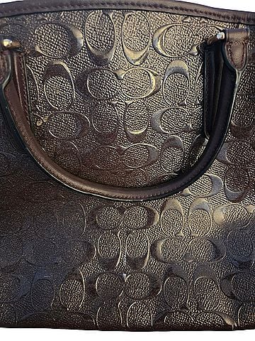 Coach coach  Leather Satchel (view 2)